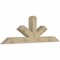 Ekena Millwork Saratoga Rough Sawn Timber Gable Bracket, Douglas Fir, 84"W x 28"H x 6"D x 6"F, 8/12 Pitch GBW084X28X0606SAR00RDF - alternate 4